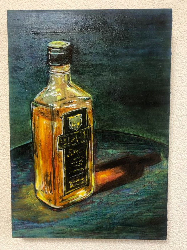 油絵】透明感のある瓶の描き方！基本的な順番。必要な道具も紹介 
